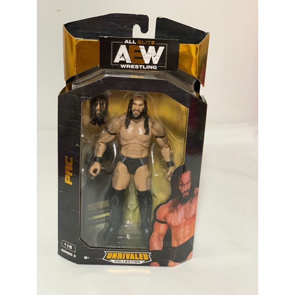 AEW Unrivaled Collection PAC Figure Series 3  #19 WRESTLING SPORT FIGURE TOYS - Picture 5 of 5